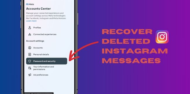 recover deleted instagram messages